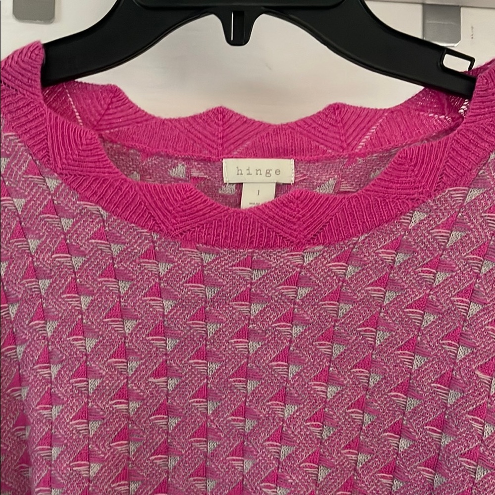 Pink Patterned Sweater - Picture 2 of 3